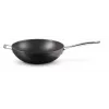 Le Creuset Wok antiaderente Toughened Non-Stick 30 cm preto/prateado