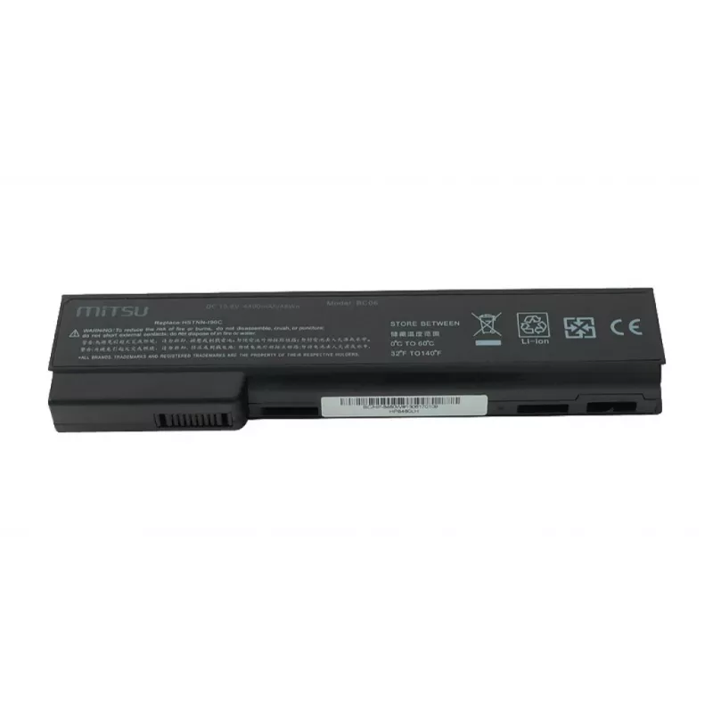 Bateria para HP EliteBook 8460p, 8460w 4400 mAh (48 Wh) 10,8 - 11,1 Volt