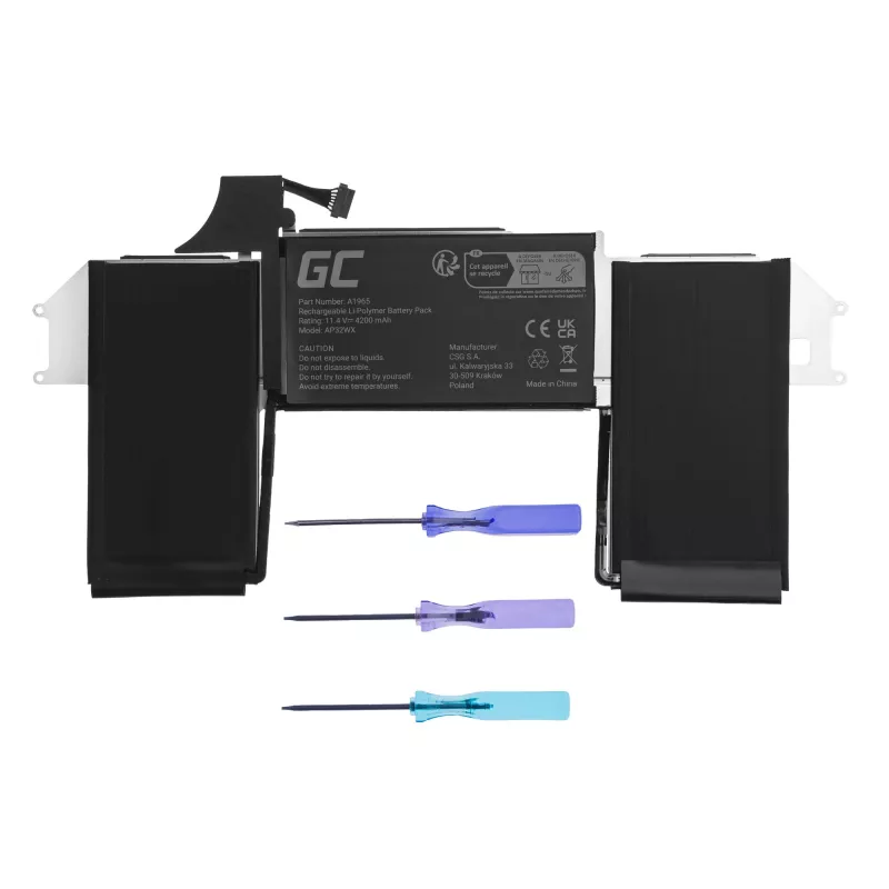 Bateria de portátil A1965 para Apple MacBook Air 13 A1932 A2179 (2018, 2019, 2020)