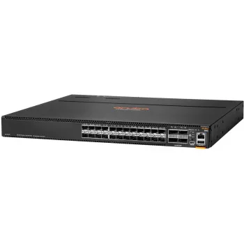 Hewlett Packard Enterprise HPE Aruba Networking CX 8100 24x10G SFP+ 4x40/100G QSFP28 Switch - Switch - L3 - gerido - 24 x 1 Gigabit / 10 Gigabit SFP / SFP+ + 4 x 40 Gigabit QSFP+