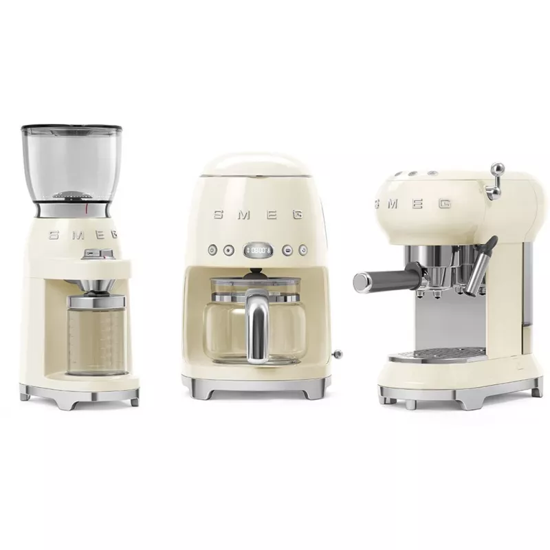 Smeg CGF11CREU Moinho de café 50s Style Creme