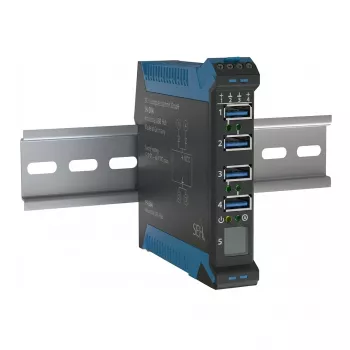 SEH IH-304 Hub USB3.0 Calha DIN 4xUSB3.0 - Hub (M07250)