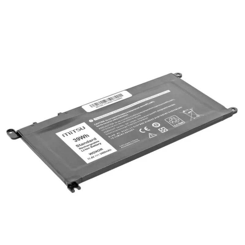 Bateria para DELL Vostro 14 (5468), Inspiron 15 (5568), 3400 mAh (39Wh), 11,4 Volt