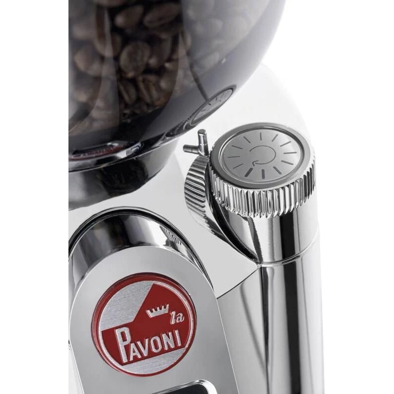 Moinho de café La Pavoni Cilindro prateado