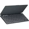 Logitech Keys-To-Go 2 para iPad – Teclado – cobertura integrada – sem fios – Bluetooth LE – QWERTZ – layout suíço – graphite (920-013008)