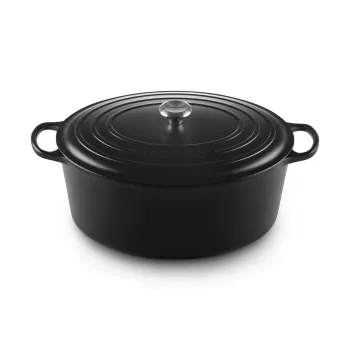 Le Creuset Signature 13,9 L oval preto