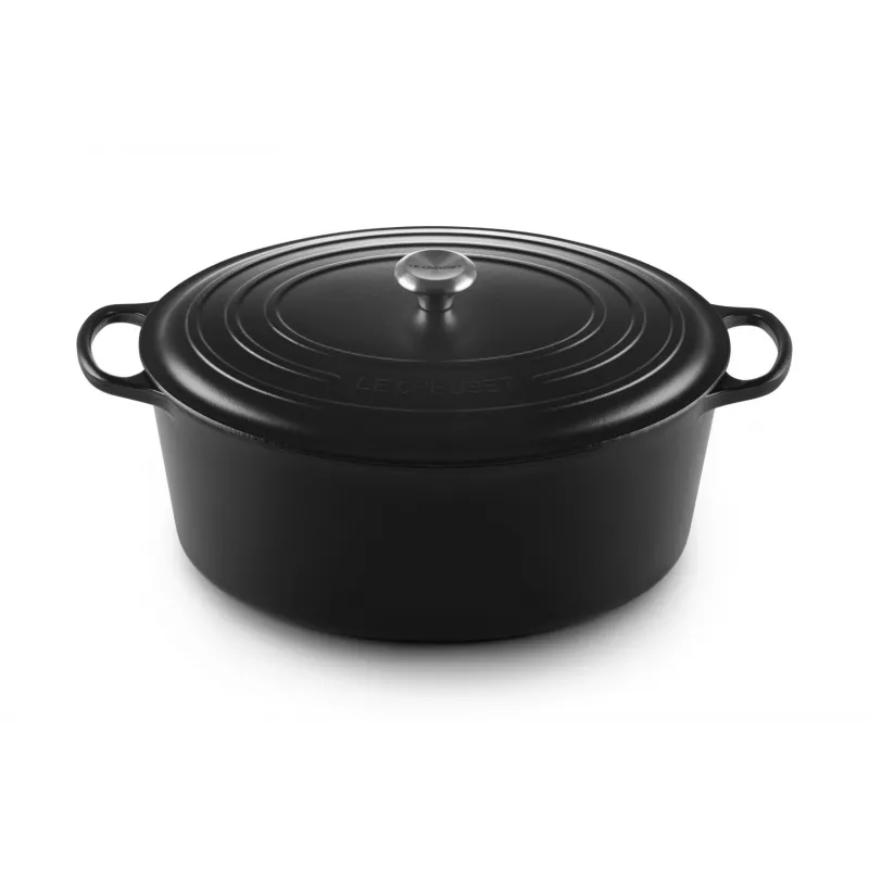 Le Creuset Signature 13,9 L oval preto