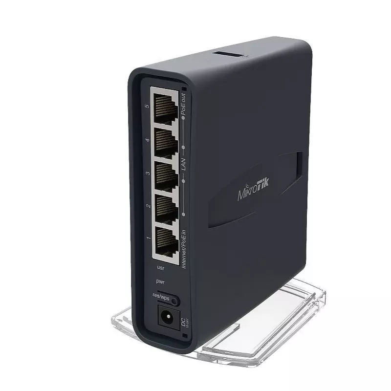 Mikrotik hAP ac lite tower preto Power over Ethernet (PoE)