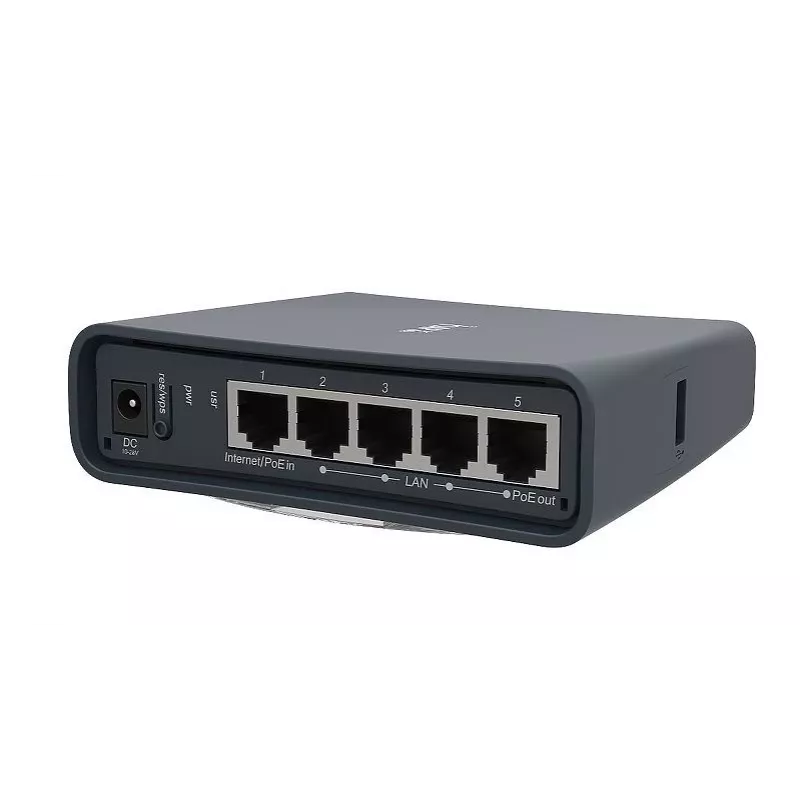 Mikrotik hAP ac lite tower preto Power over Ethernet (PoE)