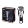 Braun Series 9 Pro+ 9667CC máquina de barbear homem máquina de barbear de lâminas aparador prateado