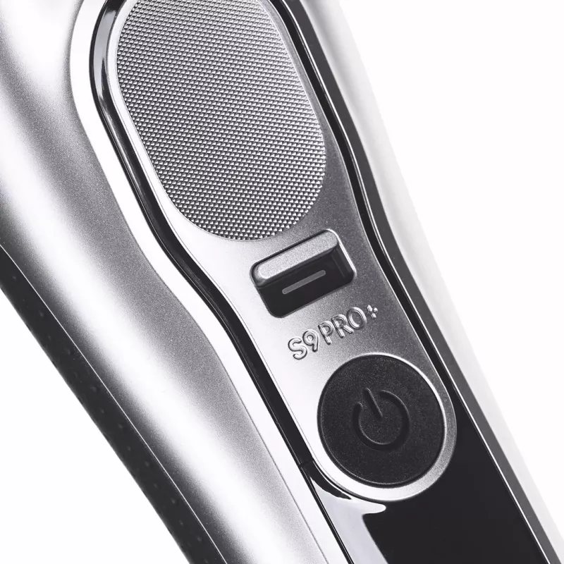 Braun Series 9 Pro+ 9667CC máquina de barbear homem máquina de barbear de lâminas aparador prateado