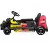 Razor Ground Force Elite - kart elétrico, preto e vermelho