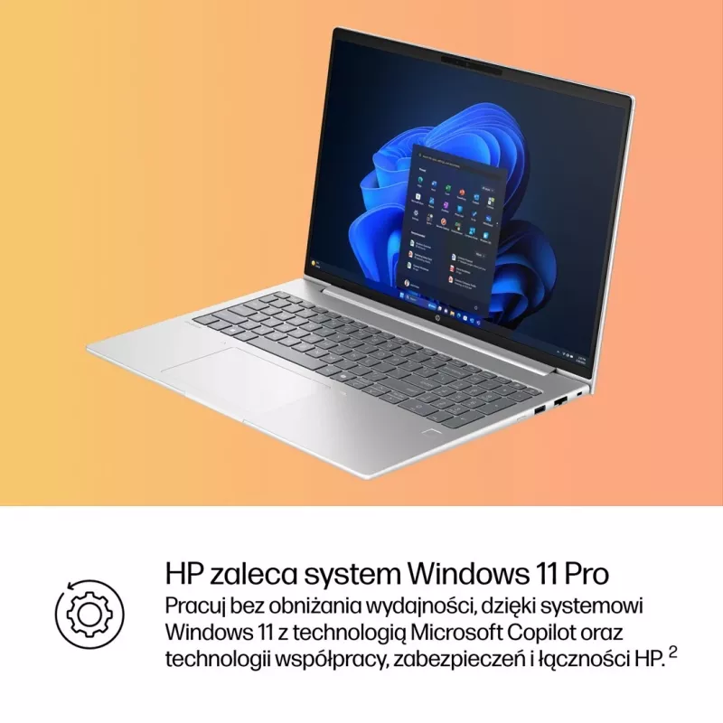 HP ProBook 4 G1i 16 Intel Core Ultra 7 255U 16 polegadas 16 GB DDR5 512 GB M.2 PCIe UMA W11P 3YW