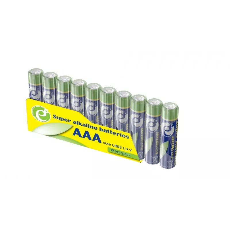 GEMBIRD Pilhas Super Alcalinas AAA pack de 10