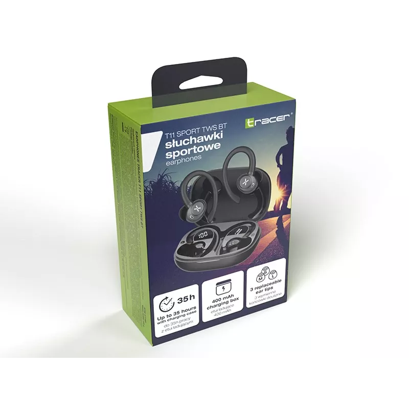 Auscultadores TRACER T11 SPORT TWS BT