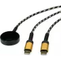 Cabo USB Roline 11.02.8343 preto