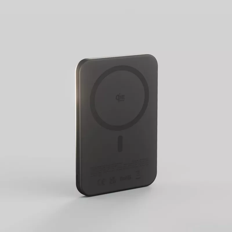 ZENS Pro 2 Semi Solid State Powerbank - Bateria externa magnética 5000 mAh compatível com MagSafe e Qi2.2 25W (preto)