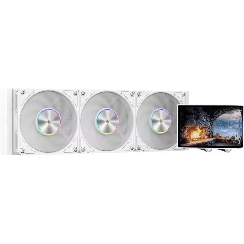 Refrigeração líquida Krux HydroArc 360 White (KRXE011)