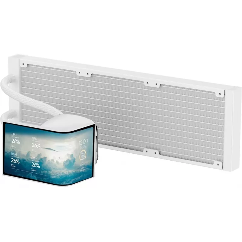 Refrigeração líquida Krux HydroArc 360 White (KRXE011)