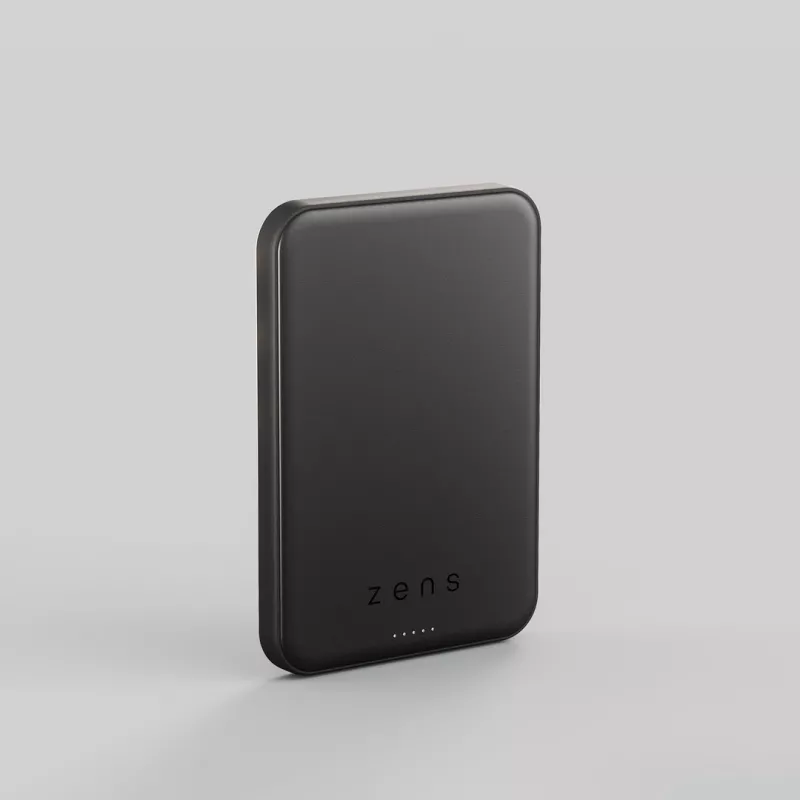 ZENS Pro 2 Semi Solid State Powerbank - Bateria externa magnética 10000 mAh compatível com MagSafe e Qi2.2 25W (preto)
