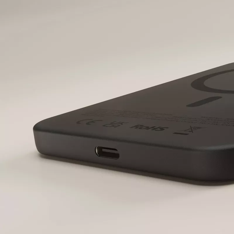 ZENS Pro 2 Semi Solid State Powerbank - Bateria externa magnética 10000 mAh compatível com MagSafe e Qi2.2 25W (preto)