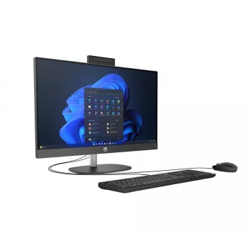 HP ProOne 245 G10 AiO Ryzen 7 77730U 23.8FHD IPS 250nits AG 16GB DDR4 3200 SSD512 Radeon Vega 8 Teclado+Rato Câmara 5Mpx + IR W11Pro branco 3Y OnSite