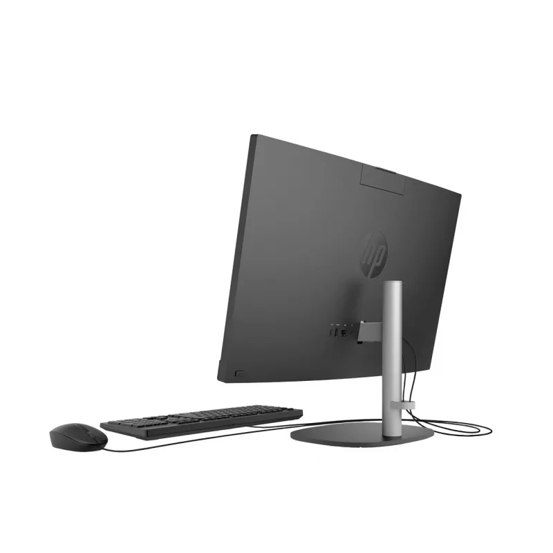 HP ProOne 245 G10 AiO Ryzen 7 77730U 23.8FHD IPS 250nits AG 16GB DDR4 3200 SSD512 Radeon Vega 8 Teclado+Rato Câmara 5Mpx + IR W11Pro preto 3Y OnSite
