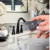 Sensor inteligente de temperatura e humidade Shelly BLU H&T ZB preto
