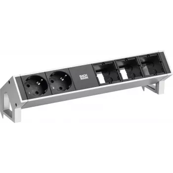 BACHMANN DESK2 2xCEE7/3 3xABD aço inoxidável lacado (902.4860)