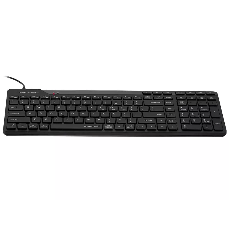 A4Tech Fstyler FBK27C AS Teclado silencioso 2,4GHz+BT, preto