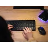 A4Tech Fstyler FBK27C AS Teclado silencioso 2,4GHz+BT, preto