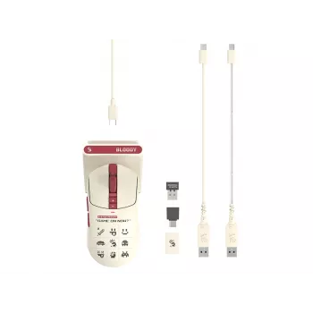 A4Tech 47743 Bloody R72 Ultra Duo Pixels vermelho