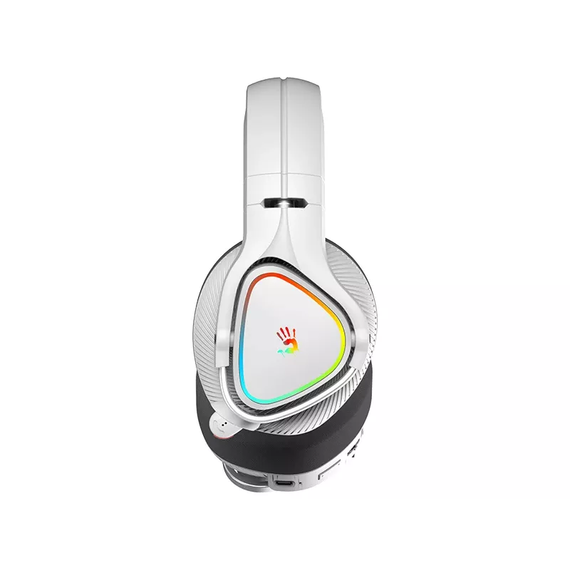 A4Tech 47752 Bloody MR710 headset gaming sem fios RGB, cinzento