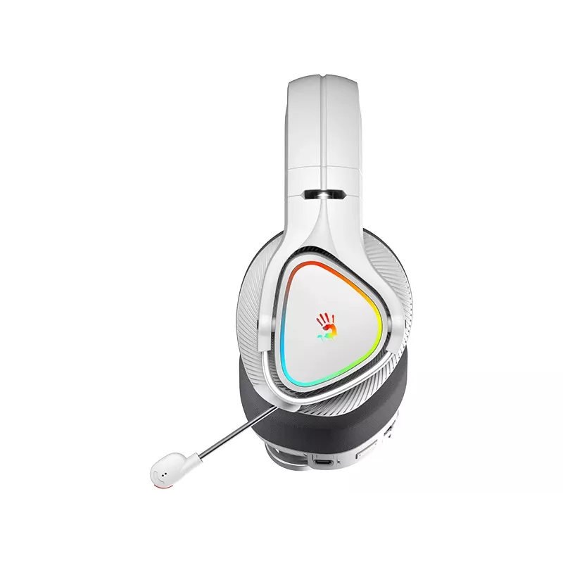 A4Tech 47752 Bloody MR710 headset gaming sem fios RGB, cinzento