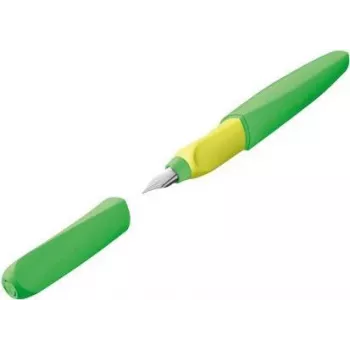 Pelikan 807302 sistema de enchimento por cartuchos verde - amarelo caneta de tinta permanente (807302)