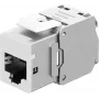 Módulo Keystone Goobay RJ45 CAT 6A, STP, fino, branco (77949)