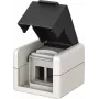 Caixa de montagem exterior Goobay IP44, 2x conectores fêmea Keystone, (79169)