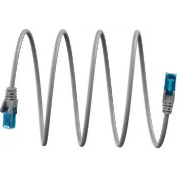 Cabo de rede CAT 6A ultra-flexível Goobay U/UTP, cinzento (79195)