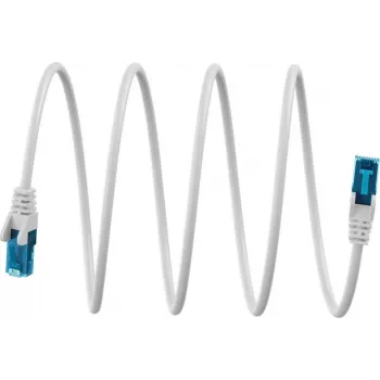 Cabo de rede CAT 6A ultra-flexível Goobay U/UTP, branco (79197)