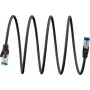 Cabo de rede CAT 6A Ultra-Flexível S/FTP (PiMF) Goobay, preto (79413)