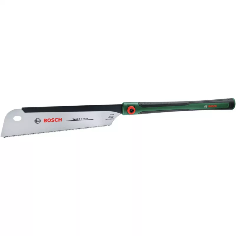 Serra japonesa Dozuki 270 mm (verde/preto, para madeira e plástico, 17 TPI)
