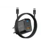 Carregador de parede USB-A USB-C PD 45W + cabo