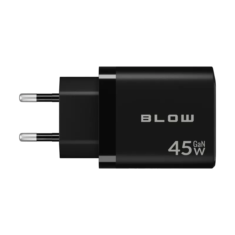 Carregador de parede USB-A USB-C PD 45W + cabo