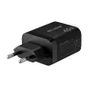 Carregador de parede USB-A USB-C PD 45W + cabo