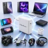 Carregador USB-C 96W 5V 20V 3A 4,8A