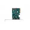 Placa de rede PCI Express x1 -> 2x USB-C 3.2 Gen 2x1 LED Low Profile
