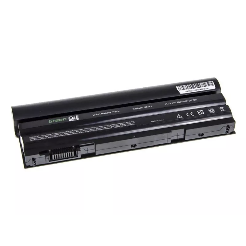 Bateria de portátil Greencell PRO para Latitude E5520 E6420 E6520 E6530 11,1 V 7800 mAh