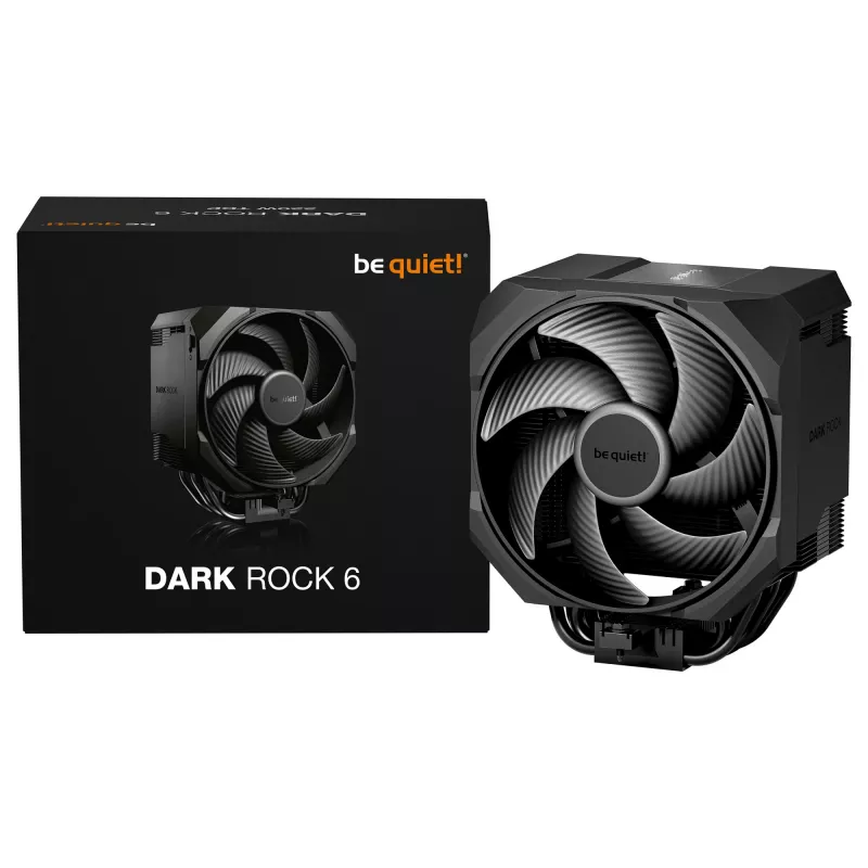 Arrefecedor K be quiet! Dark Rock 6 AMD AM5/AM4 Intel 1851/1700/1200/1150/1151/1155