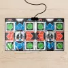 Tapete de dança Mad Monkey Retro para 2 jogadores 110 músicas