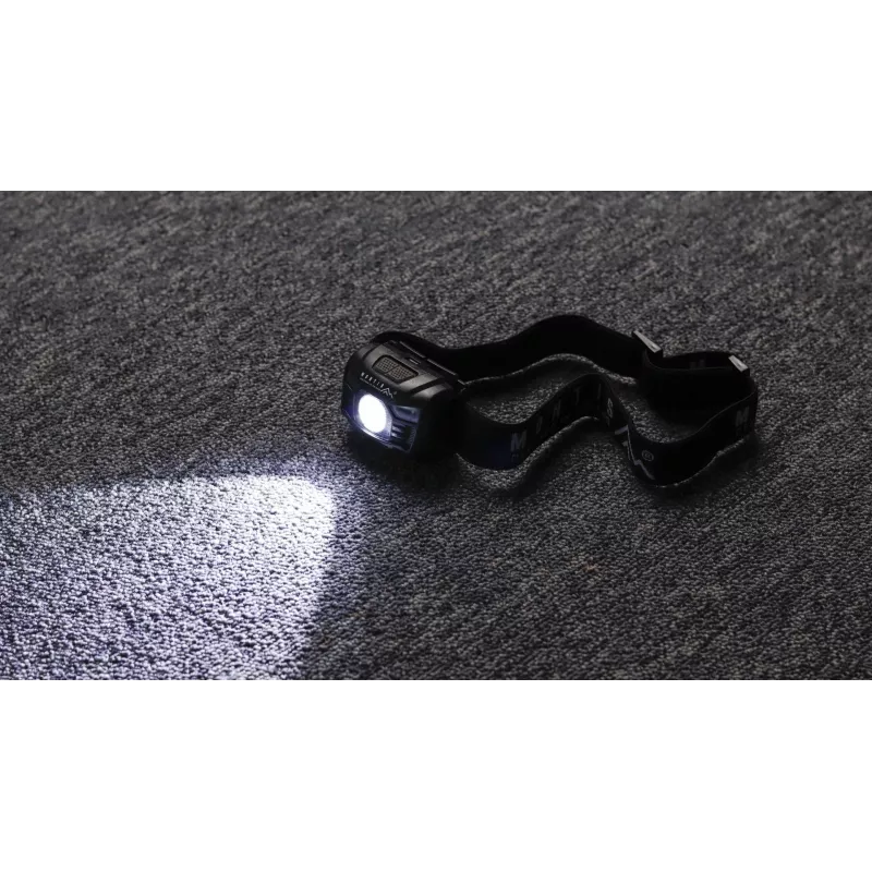 Lanterna de cabeça com sensor Montis MT001 preta LED